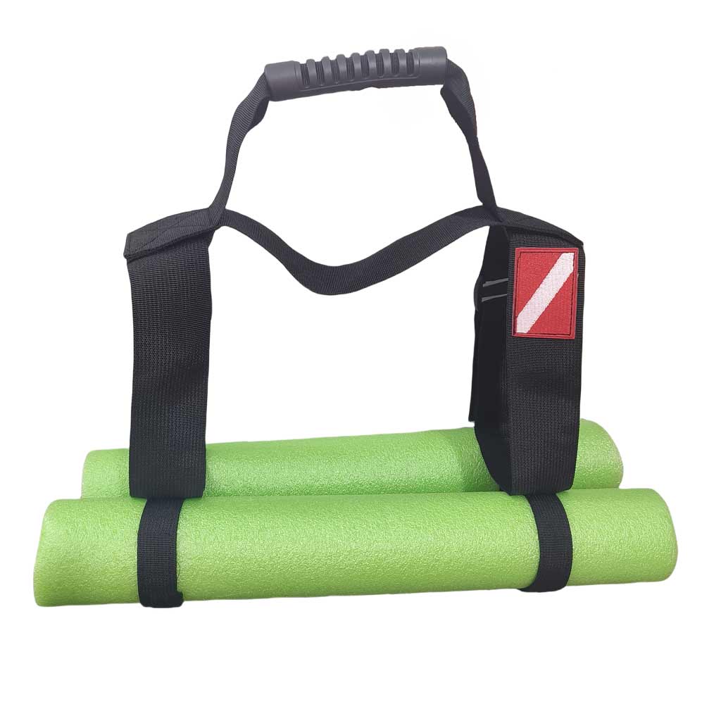 Aquatic Diving - Professioneller Tauchflaschen-Trägergurthalter mit Stoßstange zum Tauchen,