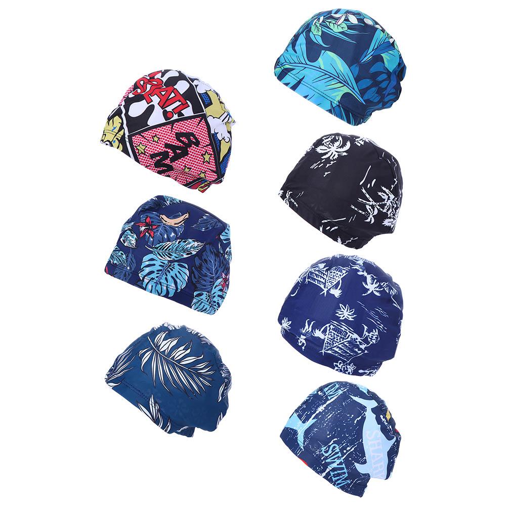 Aquatic Sports Hat - Calico Badekappe, atmungsaktiv, elastisch, wasserdicht, schnell