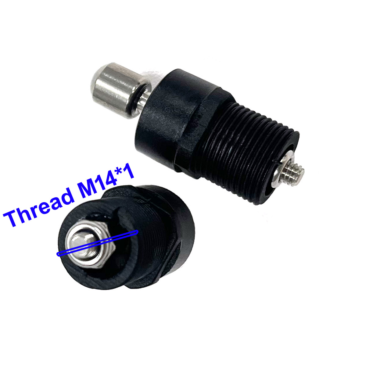 Speargun Rubber Band - Omer 2 Stück M14*1mm Gummiband-Maulkorb-Adapter, Gelenkiger
