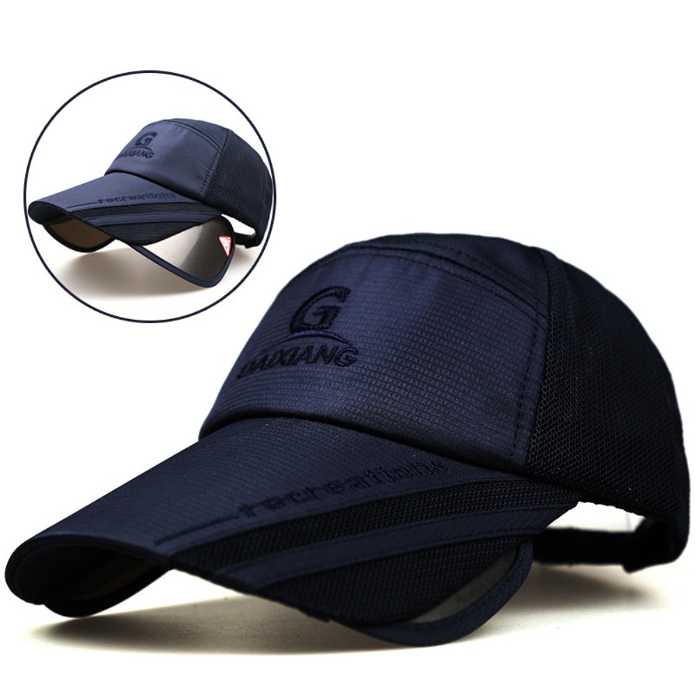 Aquatic Sports Hat - Atmungsaktive, dehnbare Baseballkappe mit breiter Krempe,