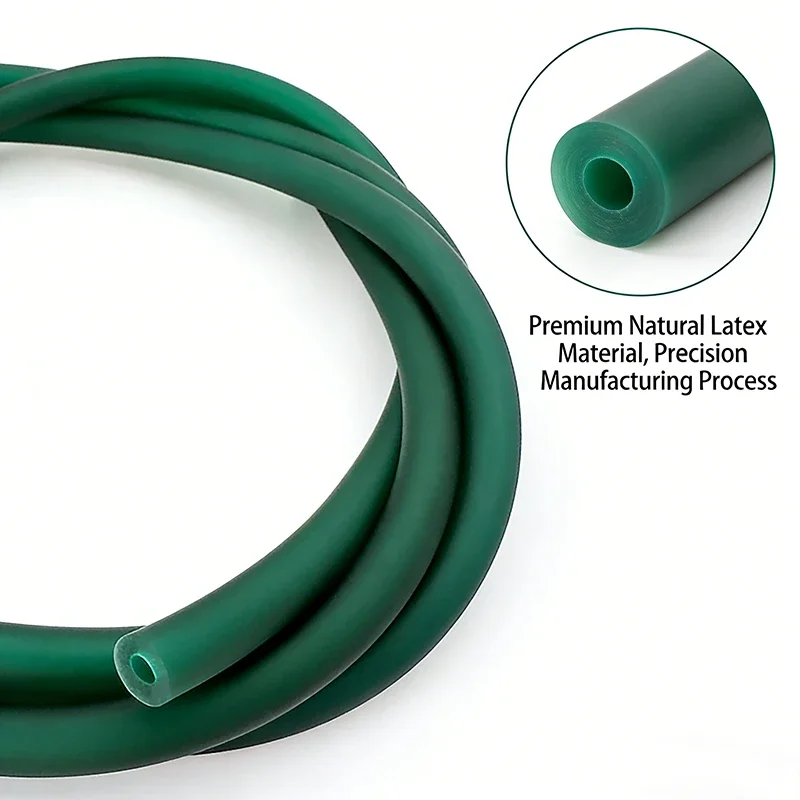 Dunkelgrüner Naturkautschuk-Sc – Speargun Rubber Band Bewertung und Preis